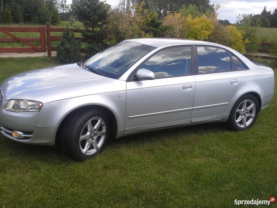 Audi A4 B7 20 BENZYNALPG SPROWADZONY 2006r sprowadzony Bartoszyce