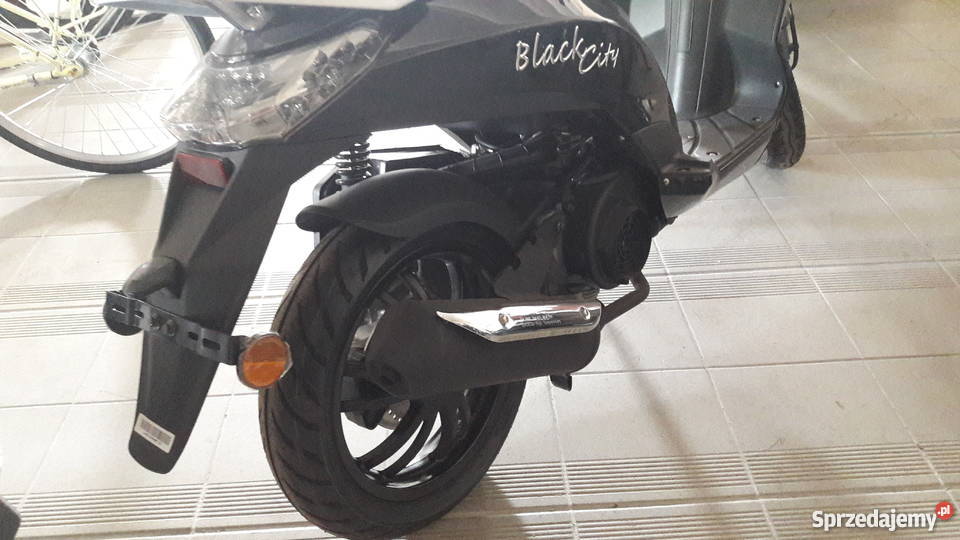 Nowy Skuter Romet BLACK CITY gwarancja serwis Złocieniec