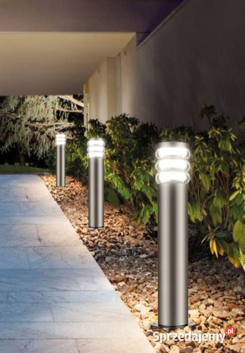 Lampa ogrodowa stojąca Ozdobny okrągły słupek zachodniopomorskie Rewal sprzedam