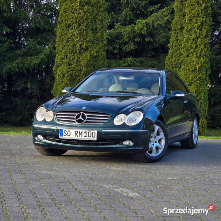 Mercedes CLK 320 MercedesBenz CLK W209 32 320 światła do jazdy dziennej Ostrów Mazowiecka