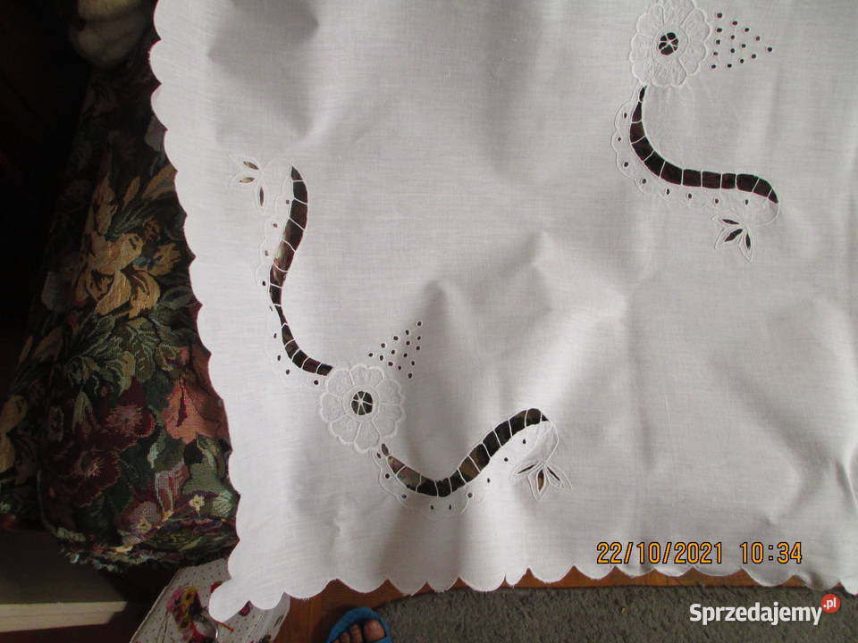 obrus richelieu prostokąt 138 x 110