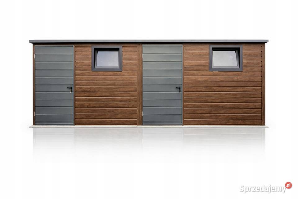 Schowek ogrodowy 6x20 drewnopodobny jednospadowy Jodłownik