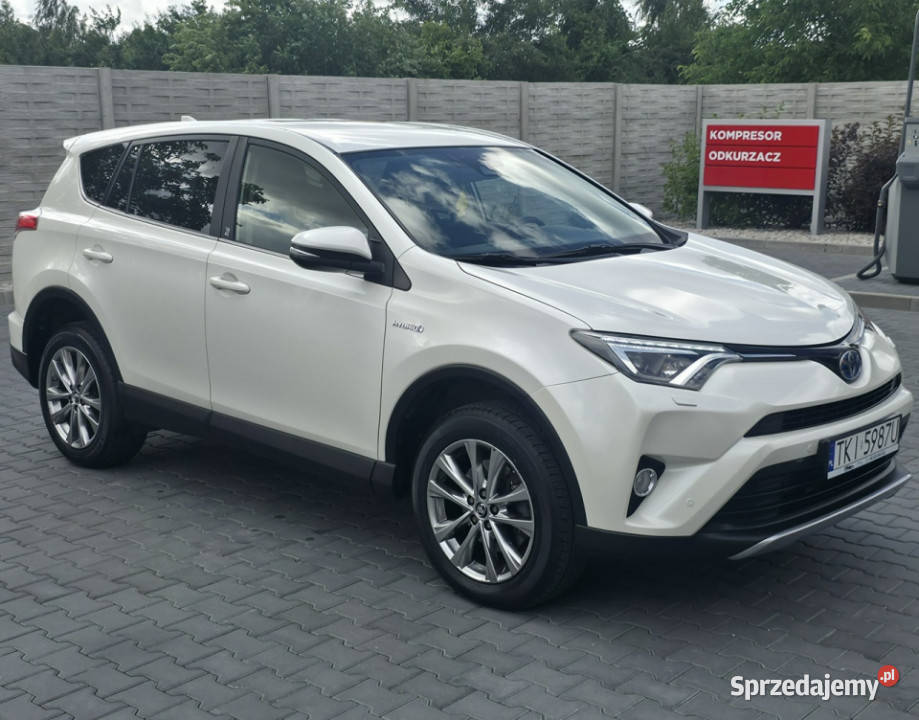 Toyota RAV4 25 Hybryda Serwisowany Gwarancja światła do jazdy dziennej świętokrzyskie Piekoszów