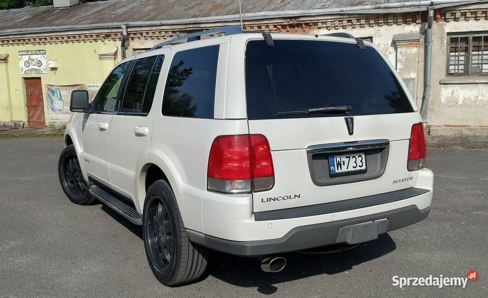 Lincoln Aviator 46 V8 ładny zadbany 7 osobowy benzyna+LPG Pomiechówek