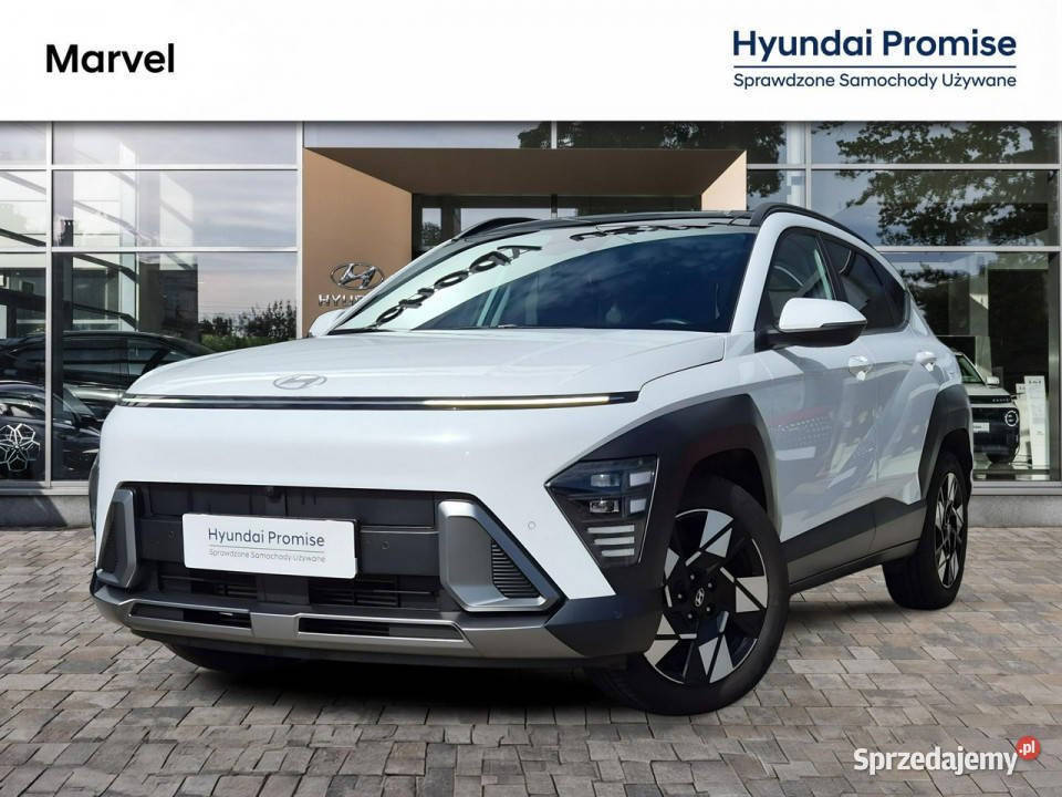 Hyundai Kona 16T GDI Benzyna AT 138 Platinum nieuszkodzony łódzkie