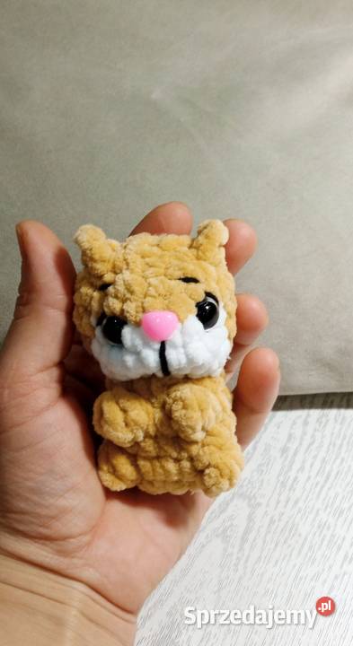 Chomik wykonany na szydełku Łask