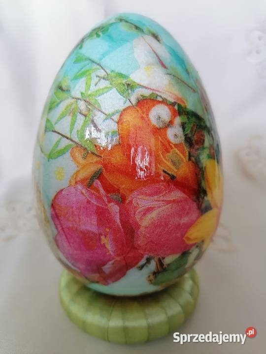 jajko pisanka ozdoba 12 hand made OKAZJA wielokolorowy Sierpc sprzedam