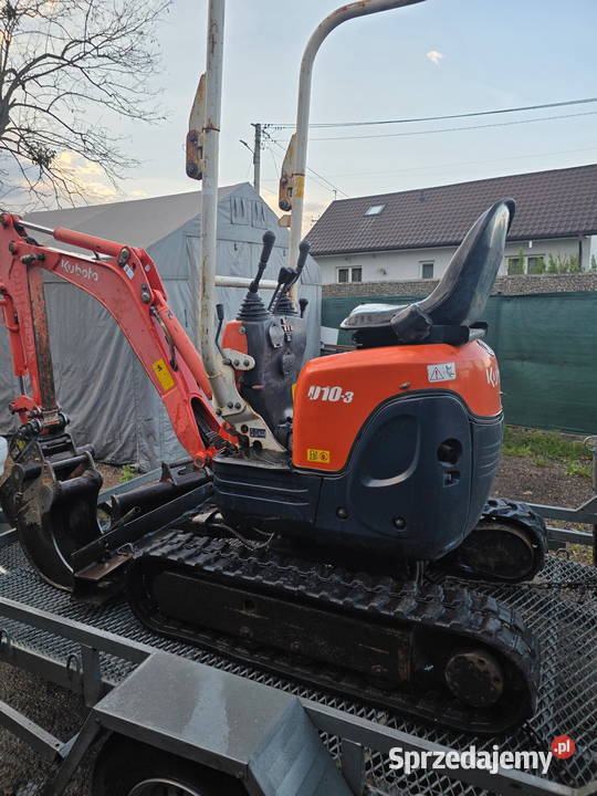 Minikoparka Kubota u103 Nisko