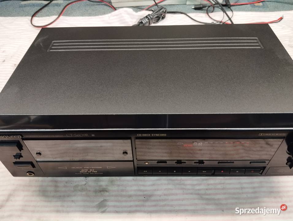 Magnetofon kasetowy HiFi Pioneer CTS609R HX Pro Zabrze
