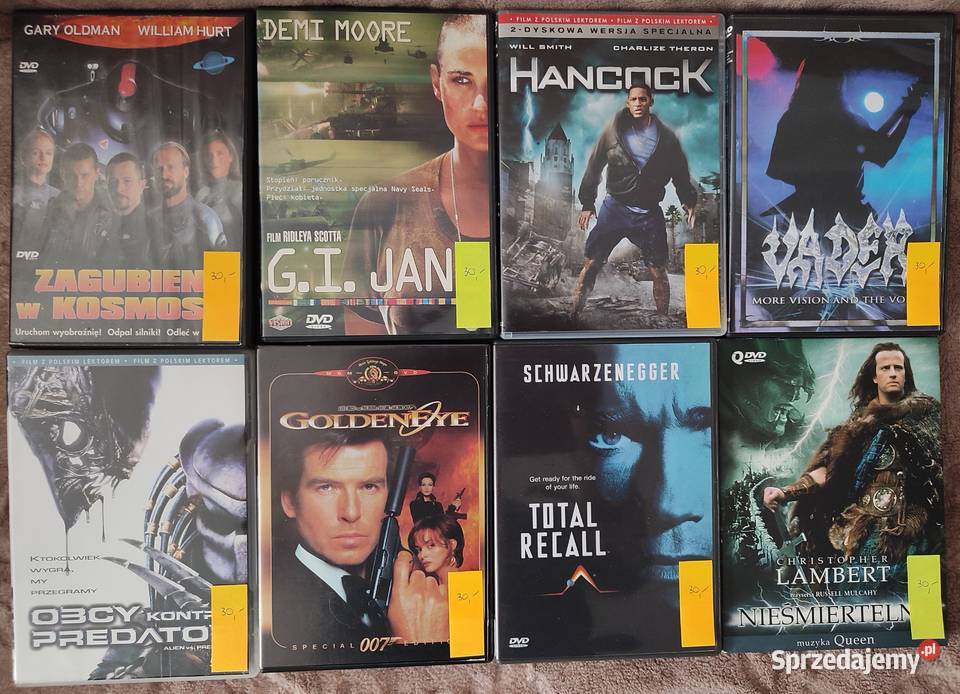 Filmy na DVD 41 sztuk DVD sprzedam