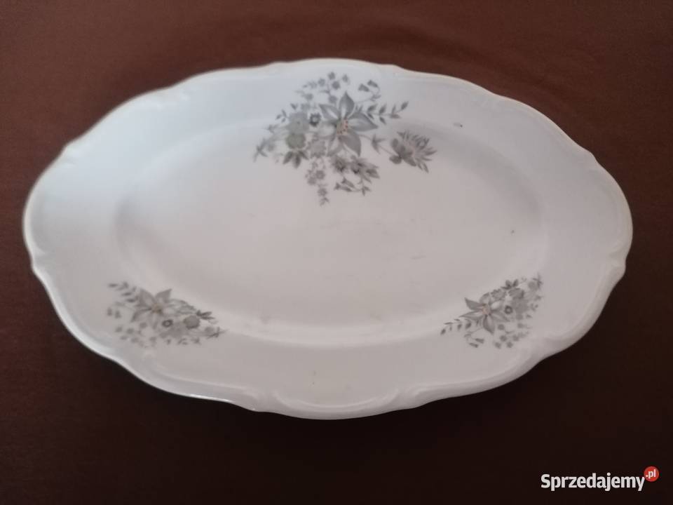 Półmisek porcelanowy Wałbrzych wymiary38cmx26 Łódź