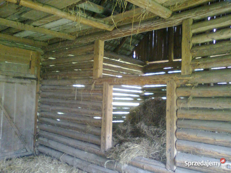 Stodoła z bali Pozostałe Myślenice sprzedam