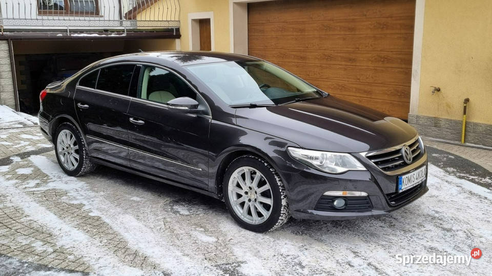Volkswagen Passat CC 140 Alcantara Serwis Xenon Rok produkcji 2009 Płońsk