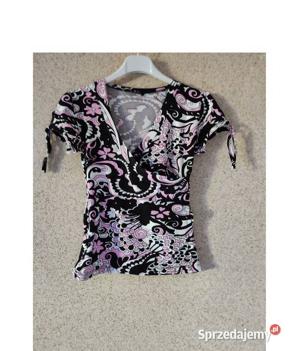 damska bluzka top tshirt z krótkim rękawem świętokrzyskie