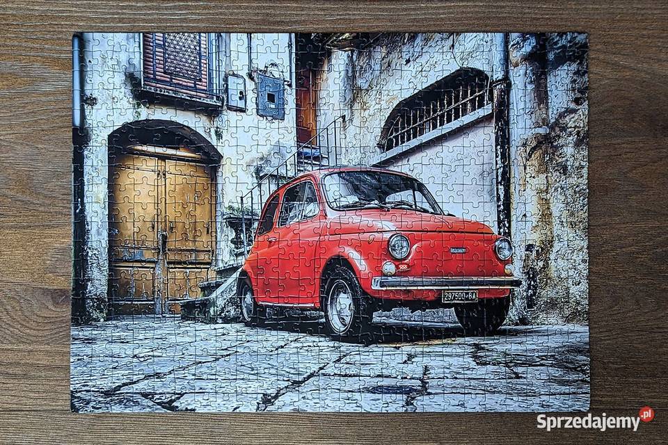 Puzzle 500 Fiat 500 Puzzle warmińsko-mazurskie