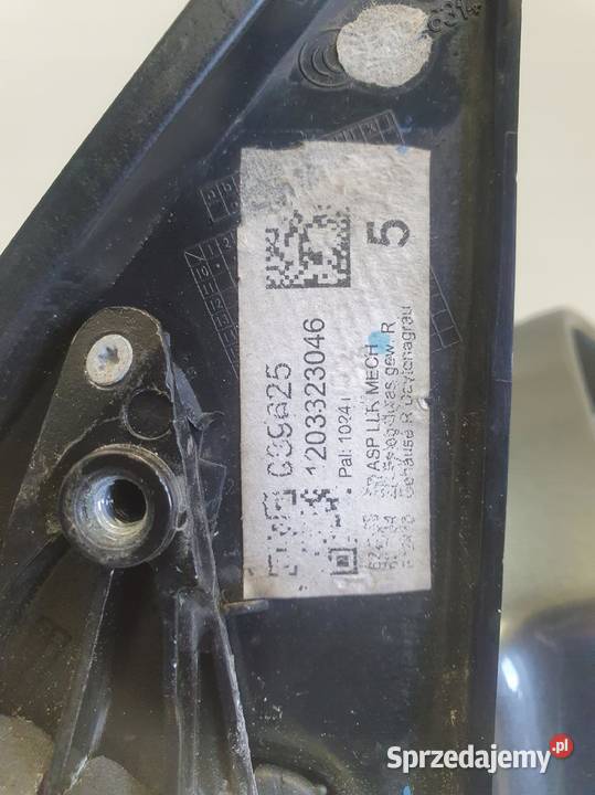 PRAWE LUSTERKO Audi A6 C7 1018r PASAŻERA 6 pin lubelskie Chełm