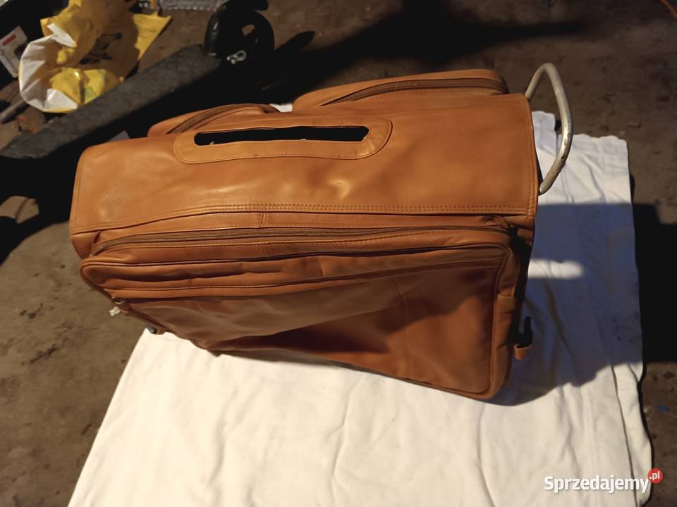 Torba Rowerowa na bagażnik Skóra Annopol