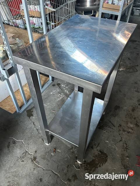 Stół roboczy ze stali nierdzewnej 60 x 40 dolnośląskie Głogówko
