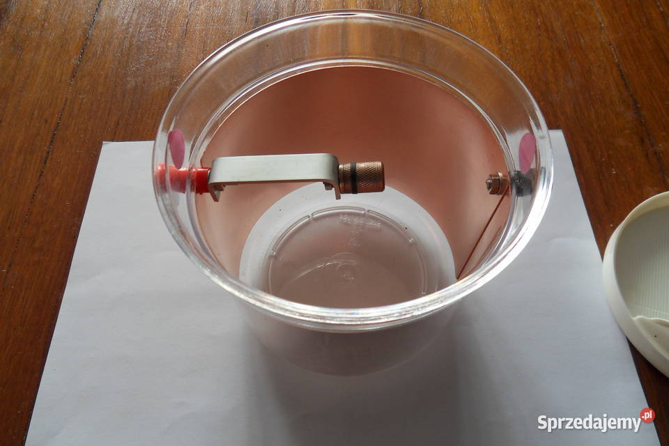 Naczynie pojemnik do elektropolerki protetycznej Nysa