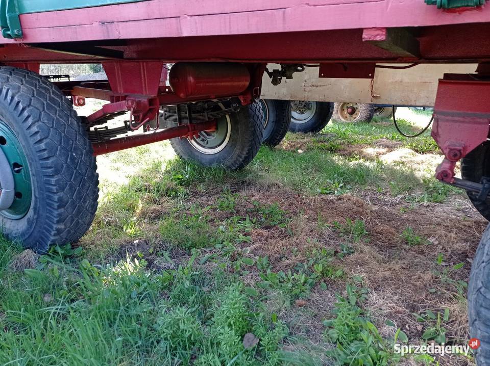 Przyczepa rolnicza Brandys BSS 9t hl hw Tomisław