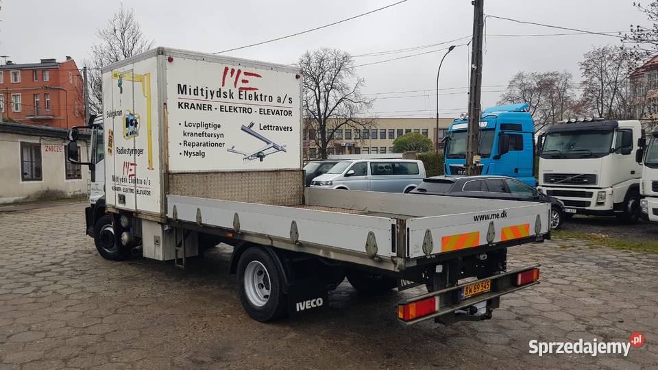 IVECO EUROCARGO 168075 SKRZYNIA PAKA BRYGADÓWKA tachograf