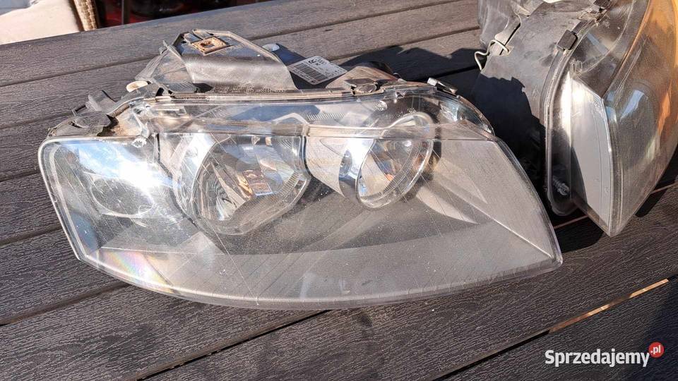 Lampy przednie Audi A3 8P wersja angielska Osjaków