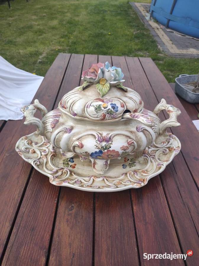 waza porcelanowa antyk Fałków