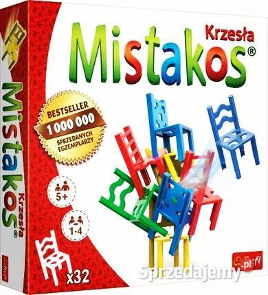 Mistakos krzesła gra 4 osób śląskie Dąbrowa Górnicza