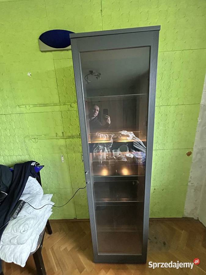 witryna antracyt podświetlana 54 x 1994 x 36 Środa Śląska sprzedam