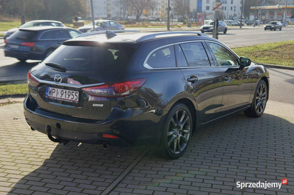 Mazda 6 salon Polska I właściciel facelifting Kombi Warszawa