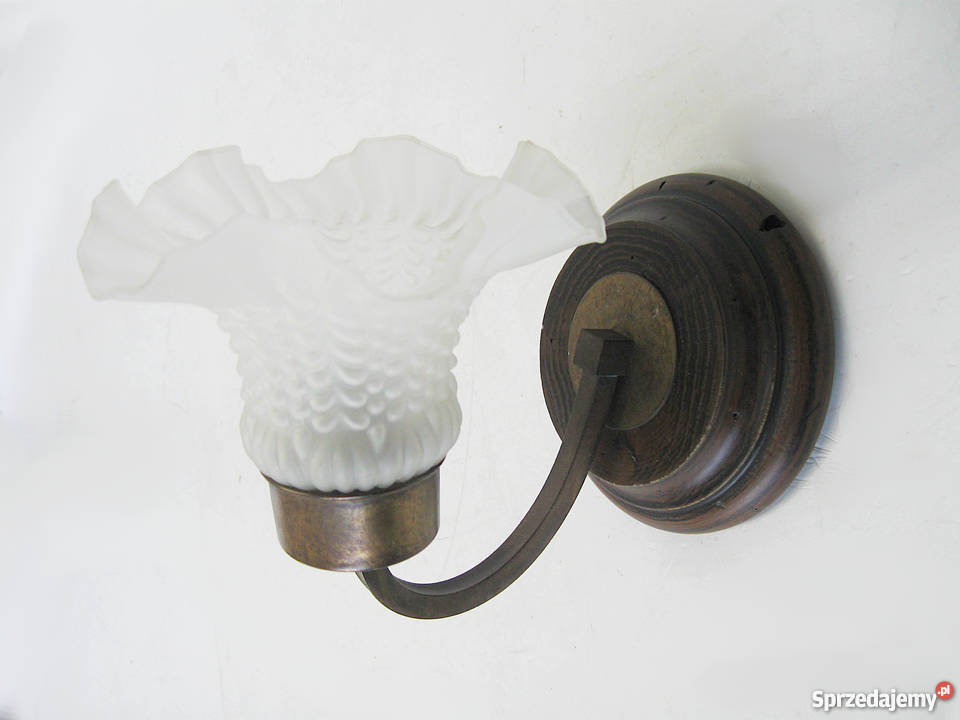 Kinkiet drewniany Styl III Szczecinek