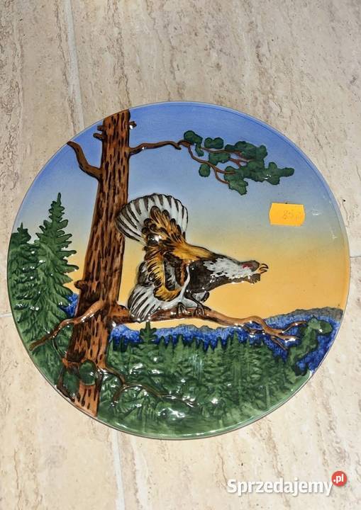 Patera Głuszec Jeleń Made in Western Germany Gdańsk