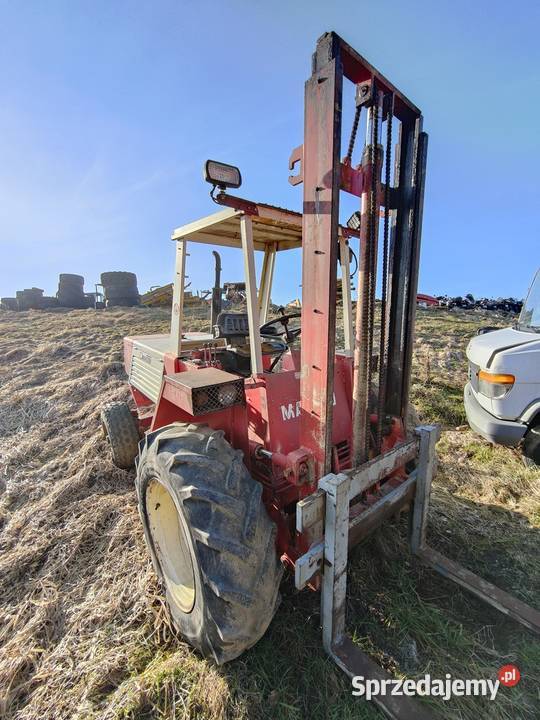 Terenowy Wózek Widłowy Widlak MANITOU MB20C Tymowa