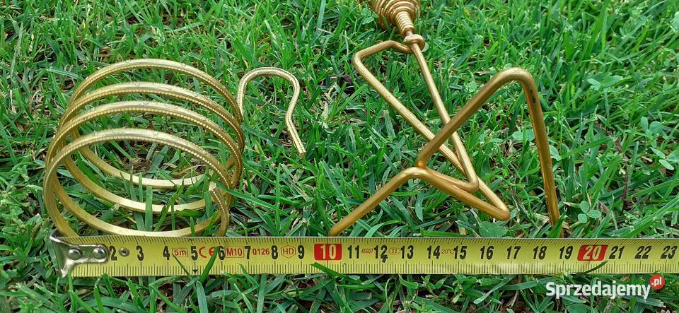 Świeczniki aluminiowe uchwyt retro pamiątka