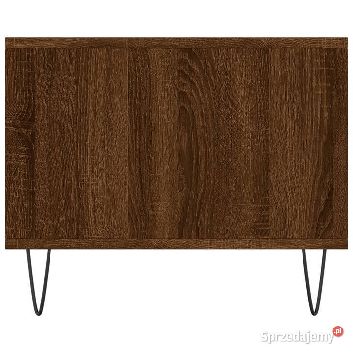 Stolik kawowy brązowy dąb 90x50x40 WM829211 Warszawa