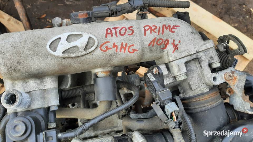 silnik kompletny hyundai 11 G4HG 109 przebiegu Dębno