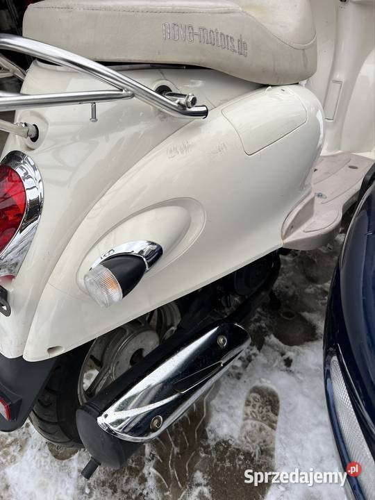 Skuter Retro 50 4 T z Niemiec bezwypadkowy Benzer Jelenia Góra sprzedam