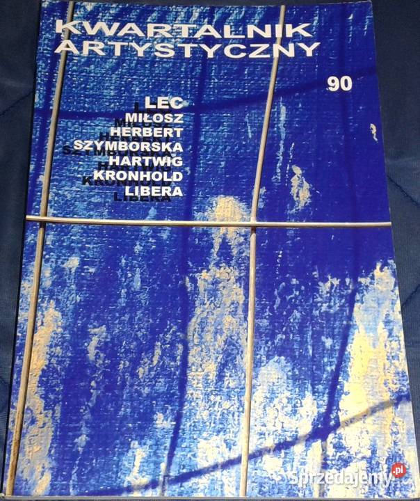 Kwartalnik Artystyczny 0290 2016 K Myszkowski lubelskie Chełm