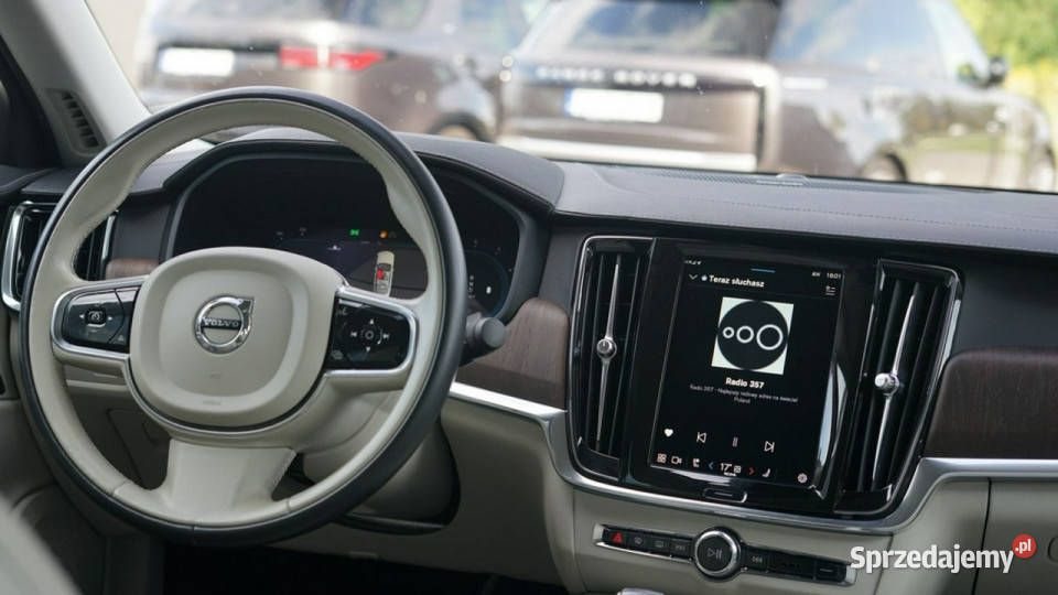 Volvo S90 Volvo S90 B5 20 235 AWDSalon Polska elektrycznie ustawiane fotele Łódź