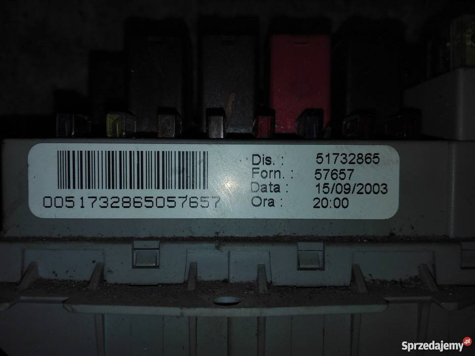 Bsi fiat stilo Układ elektryczny