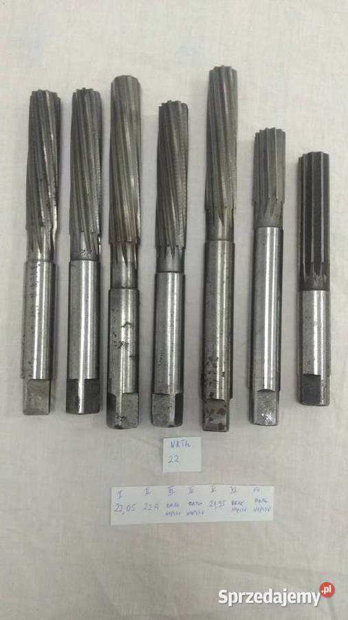 Rozwiertaki ręczne stałe polskie NRTh 24 23 22 Chorzów