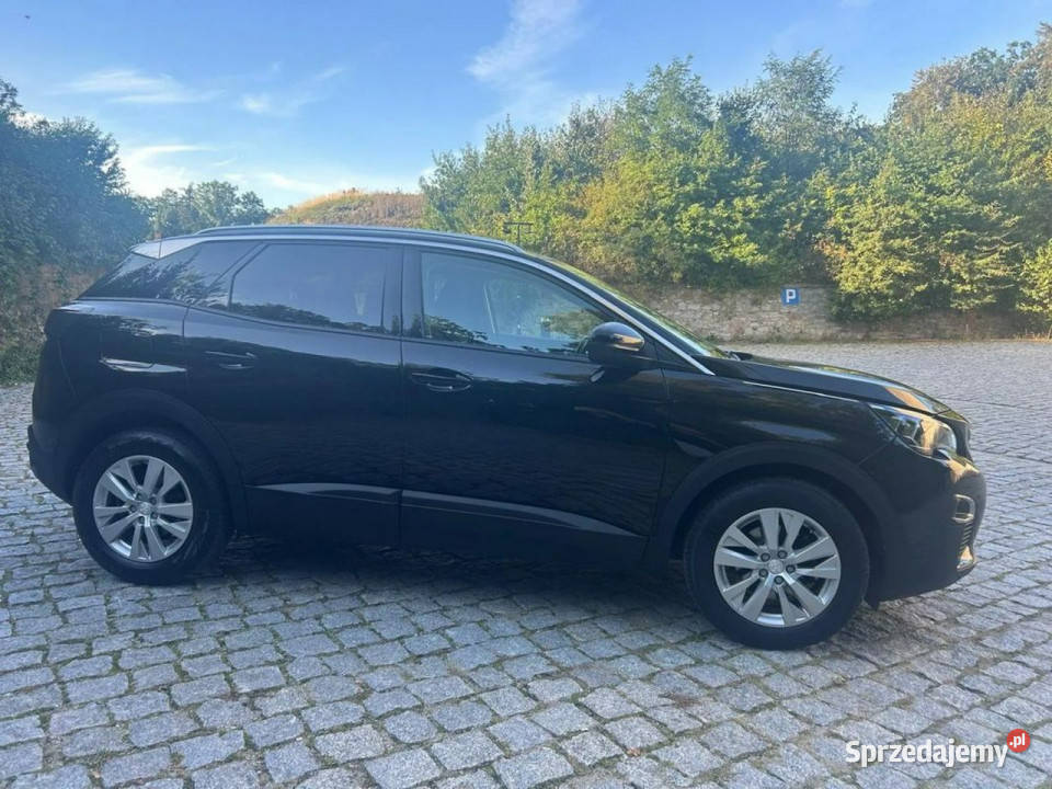 Peugeot 3008 130 Benzyna 2020 105 II 2016 czarny sprzedam