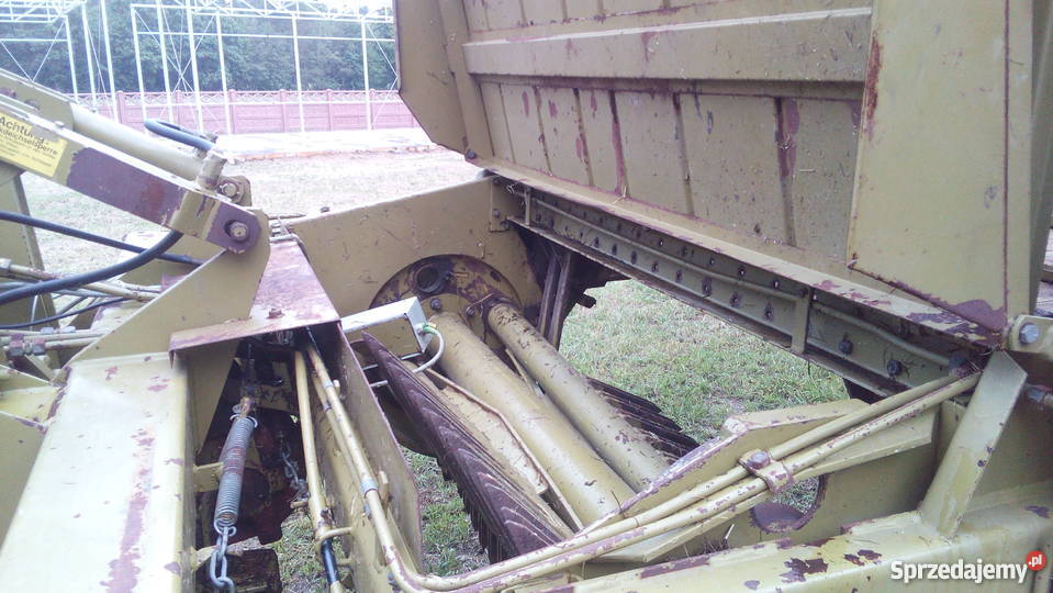 Przyczepa samozbierająca Bergmann SLT 2104 8 TON uszkodzony Łyse