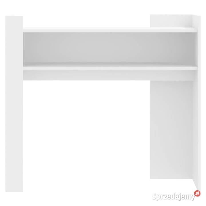 Stolik konsolowy biały 100x35x90 materiał Warszawa