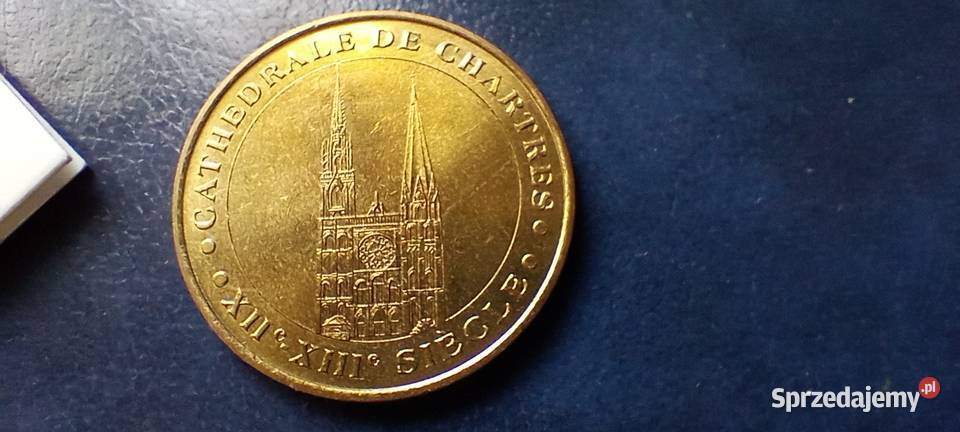 Stare monety Medal Francja 10 Lesko