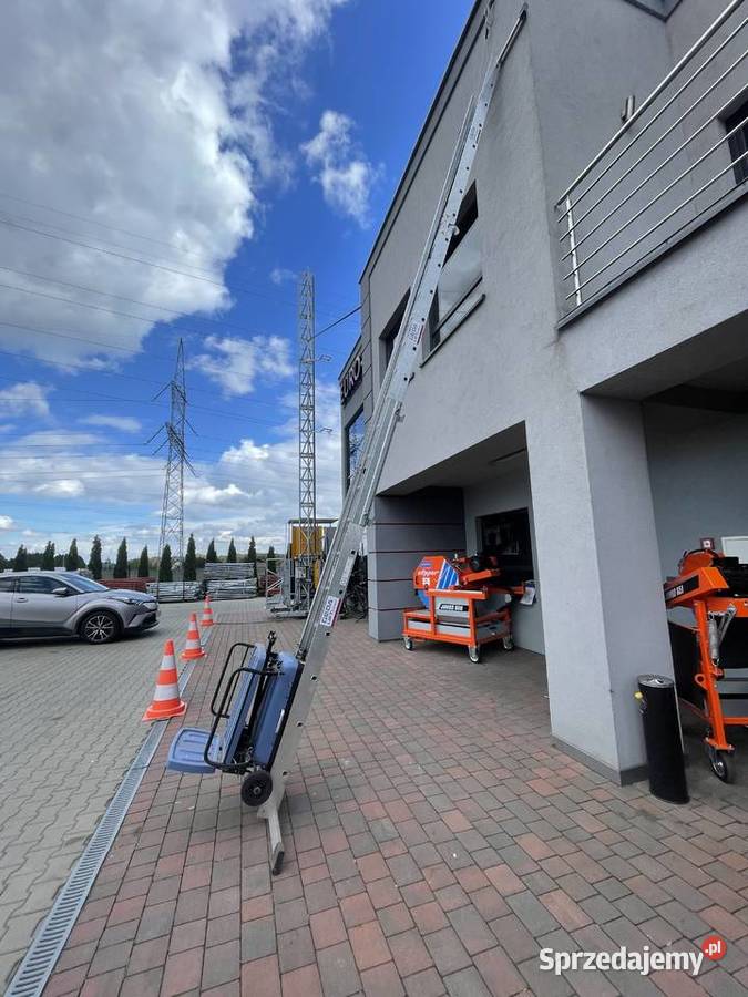 GEDA LIFT AKKULEITER akumulatorowa winda wielkopolskie Ślesin