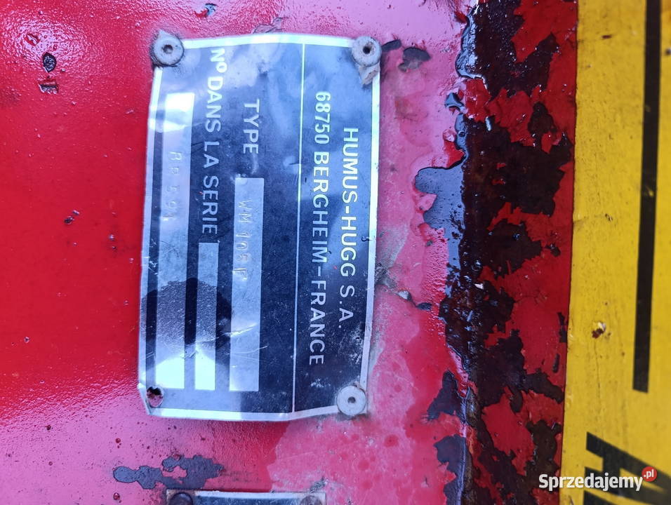 Sprzedam kosiarkę bijakową Humus WM 105 Bijakowe małopolskie Krosna