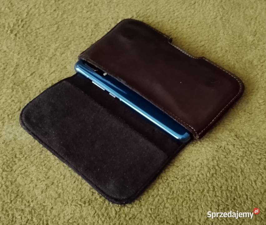 Skórzany futerał do smartfona Katowice