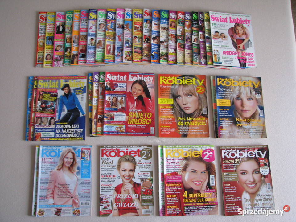Magazyn Świat kobiety z lat 2006 2019 r Czasopisma