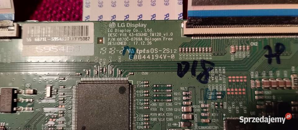 Philips 55PUS6754Częsćipłyta zasilacztcon kujawsko-pomorskie Bydgoszcz